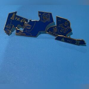 Elks BPOE Lodge  Lot of 4 Pennsylvania Districts 1-4 Vintage Lapel Hat Pins